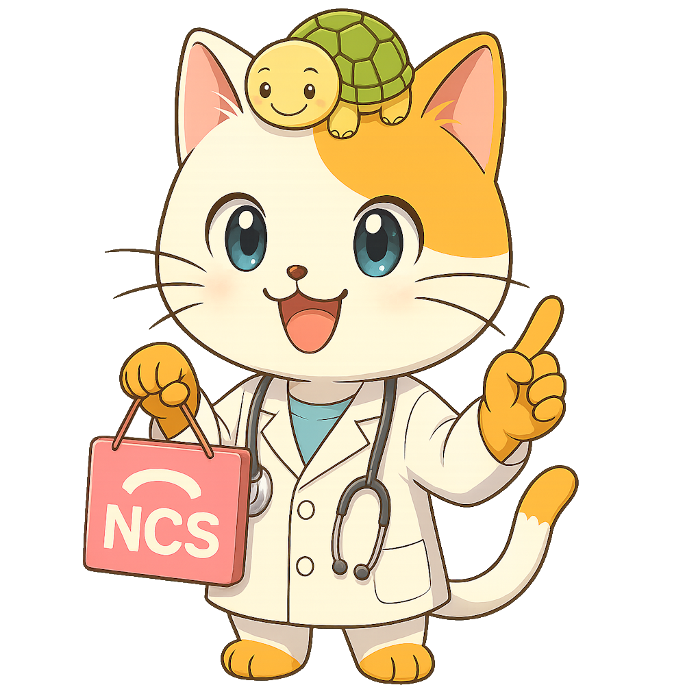 看護師猫キャラクター