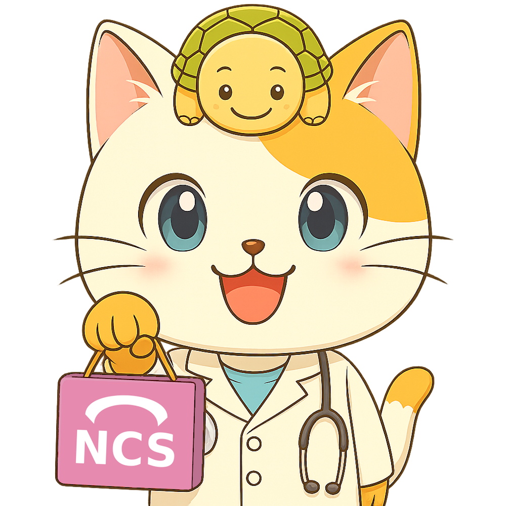 看護師猫キャラクター